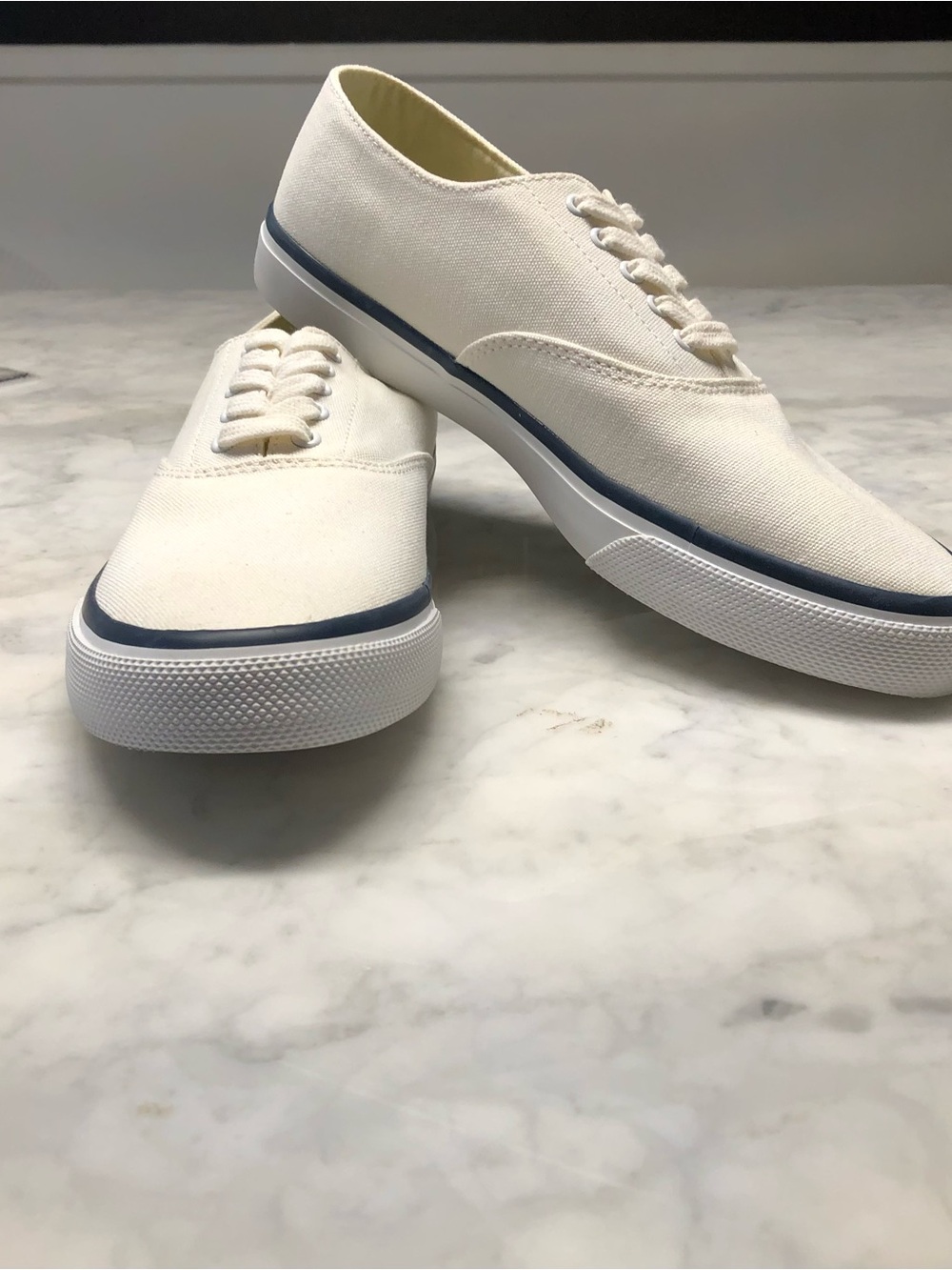 Sperry Top Sider Classic CVO White Size 9 new without box